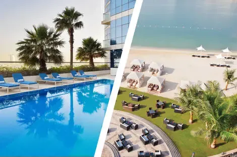 Combiné hôtels Novotel Dubai Al Barsha + Club Jumbo Traders Hotel Qaryat Al Beri dubai Dubai et les Emirats